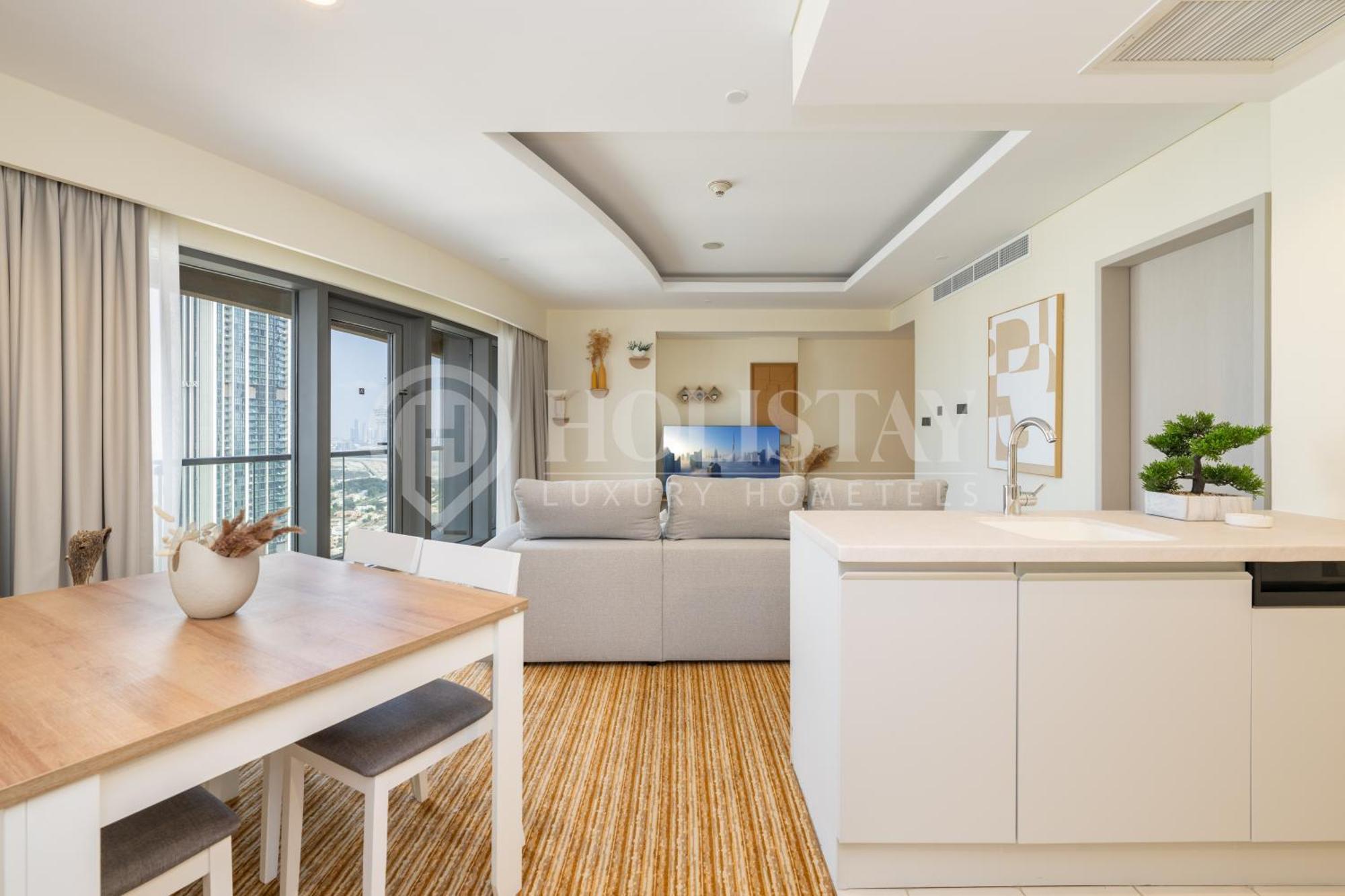 Holistay Luxury Homes - Burj Khalifa View - Direct Access Dubai Mall Exterior photo